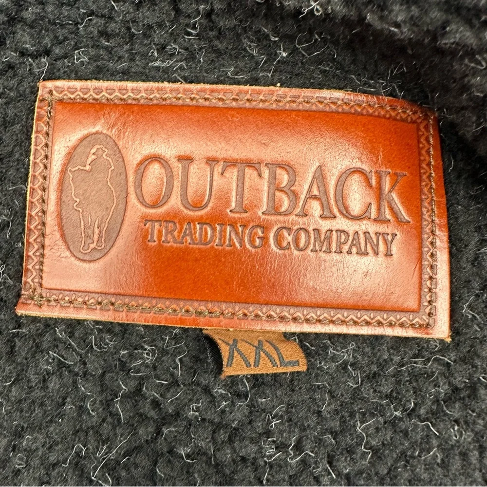 Outback Trading Company Men's Harrison Plaid Button Gray Jacket Size XXL NWT New